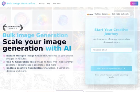 Bulk Image Generation