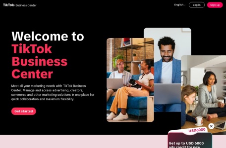 TikTok商务中心_为广告客户提供的商务平台，管理广告活动和数据分析