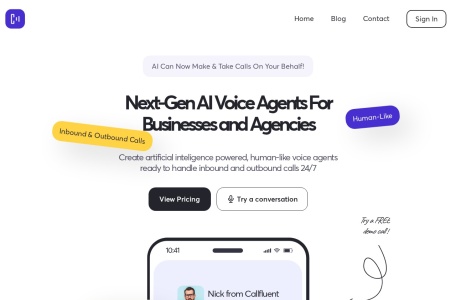Callfluent ai