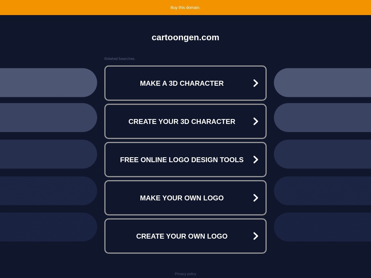 CartoonGen – 生成卡通头像