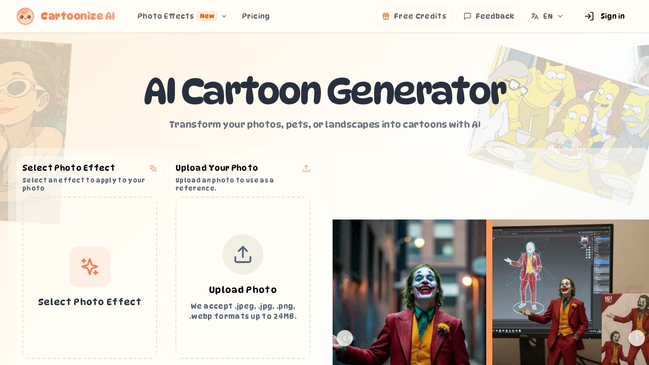 Cartoonize AI