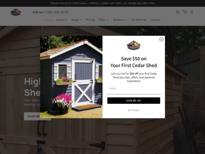 Cedar Shed