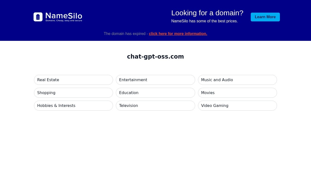 Chat-GPT-OSS