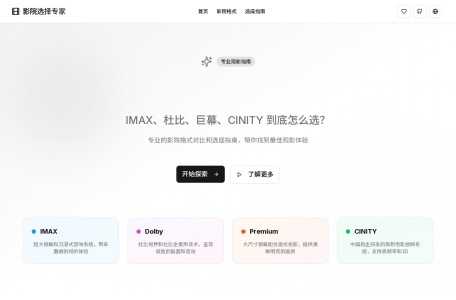 影院选择专家-我爱网址导航