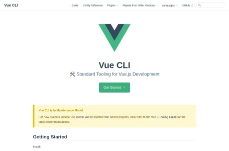 Vue CLI教程