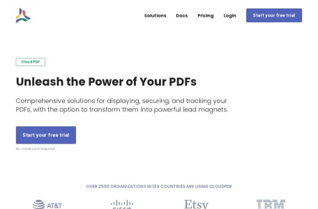 CloudPDF – Chat with your PDFs