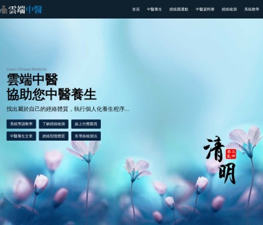 云端中医经络养生系统