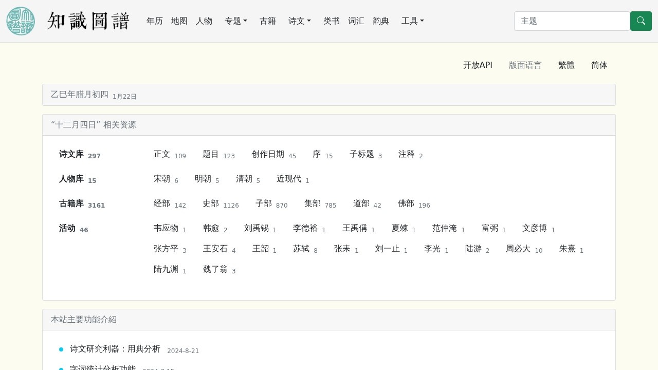 古籍文献知识图谱网