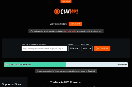 CnvMP3-我爱网址导航