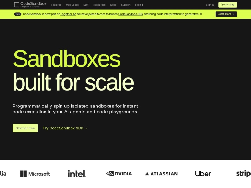 CodeSandbox – 在线代码沙盒与云开发环境