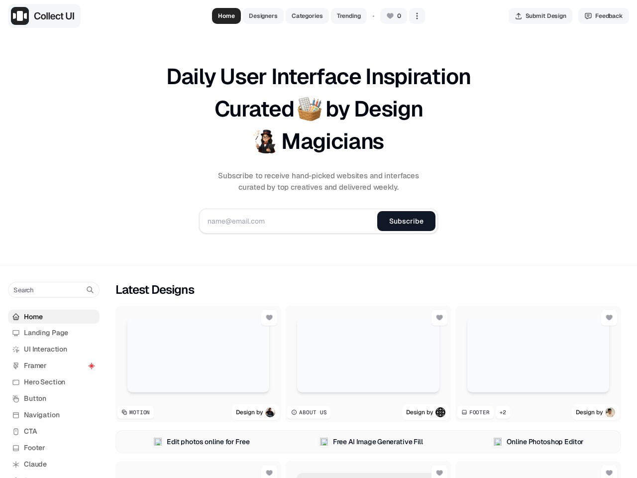 Collect UI