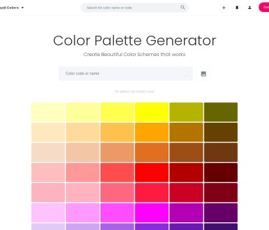 Color Palette Generator