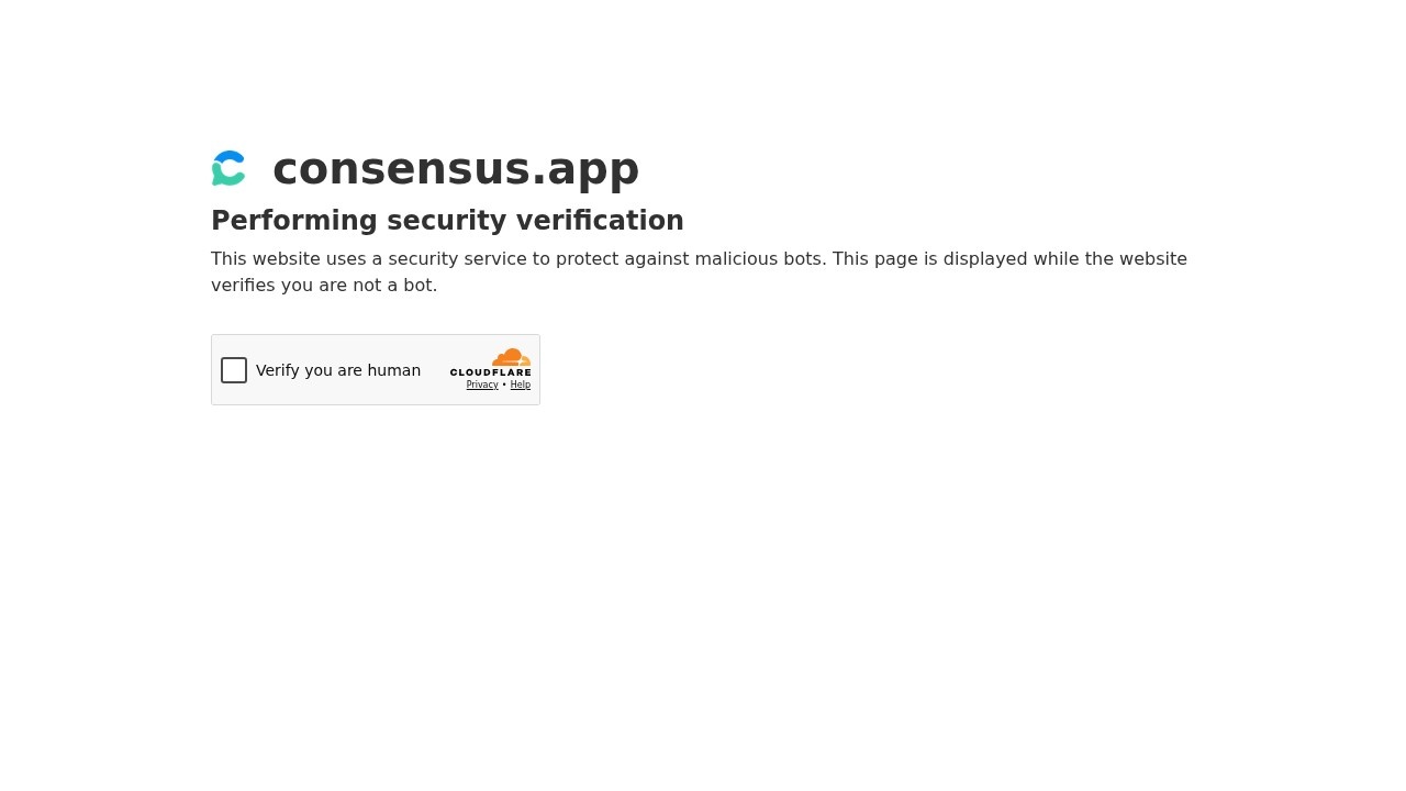 Consensus