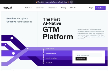 Copy.ai – AI文案生成平台