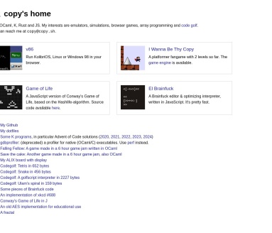 copy’s home