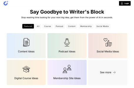 Idea Generators – Copy Creator