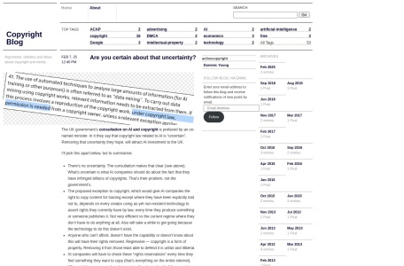 Copyright Blog