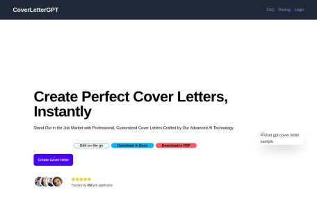 Cover Letter GPT