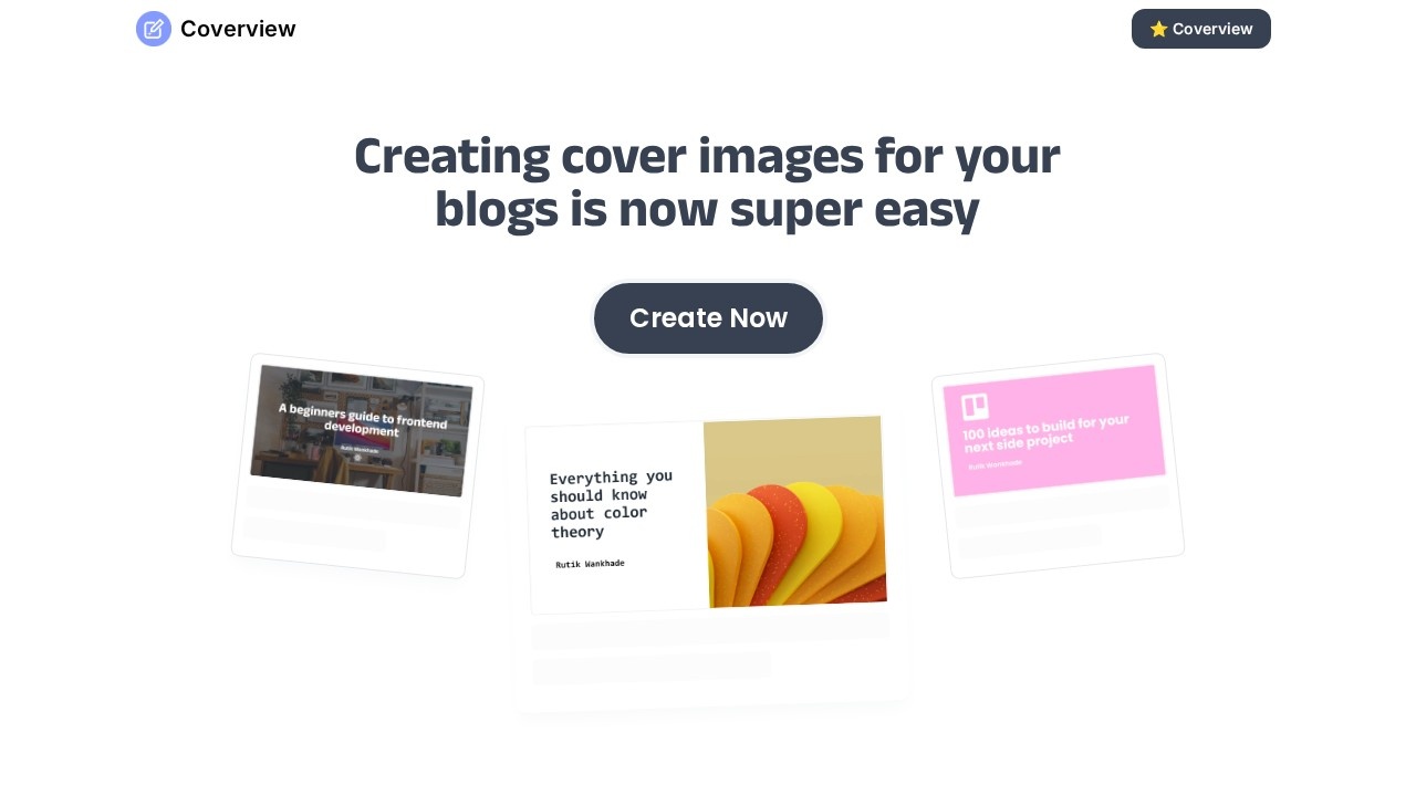 Coverview