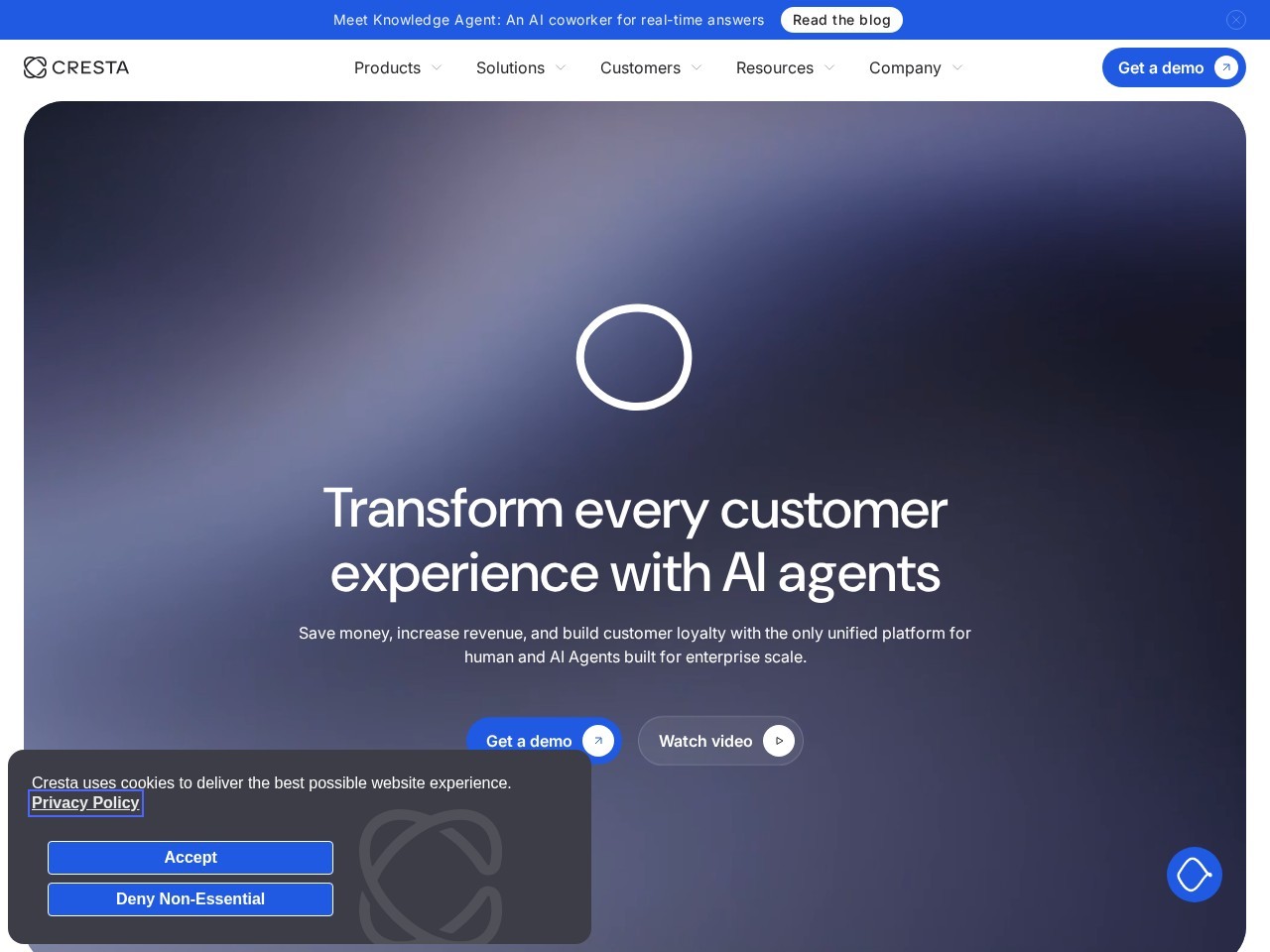 cresta – 帮助销售团队提高技能和业绩