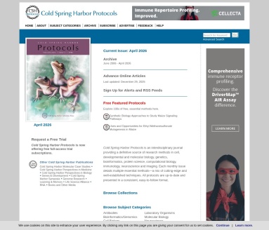 Cold Spring Harbor Protocols