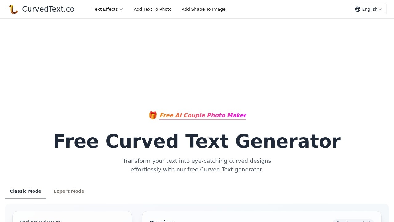 Curved Text
