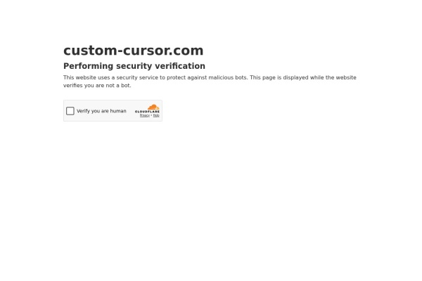 customcursor