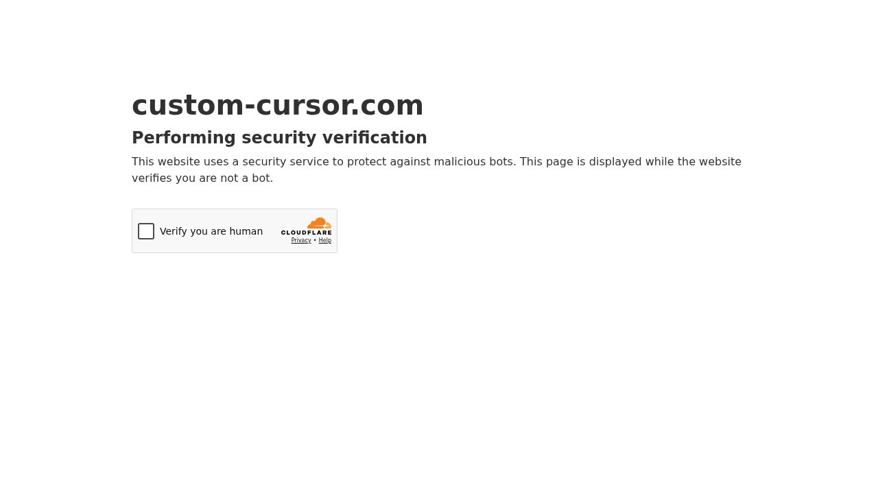 customcursor