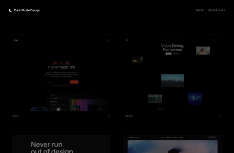 Dark Mode Design