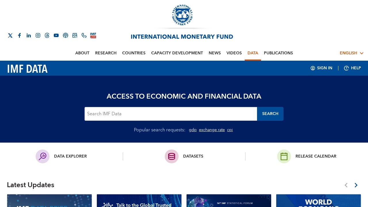 IMF 数据