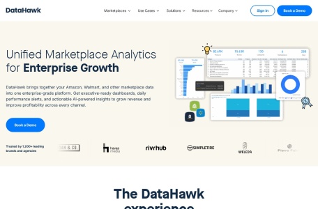DataHawk_基于亚马逊平台的数据分析工具，致力于为卖家、品牌和代理商提供更好的业务增长机会和竞争力分析