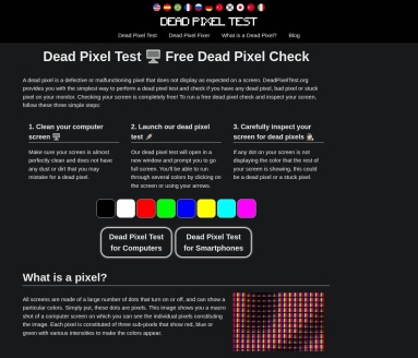 DeadPixelTest