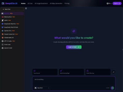 DeepSite AI