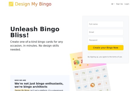 Design My Bingo