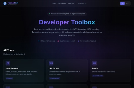 Dev Toolbox (FormatNow)