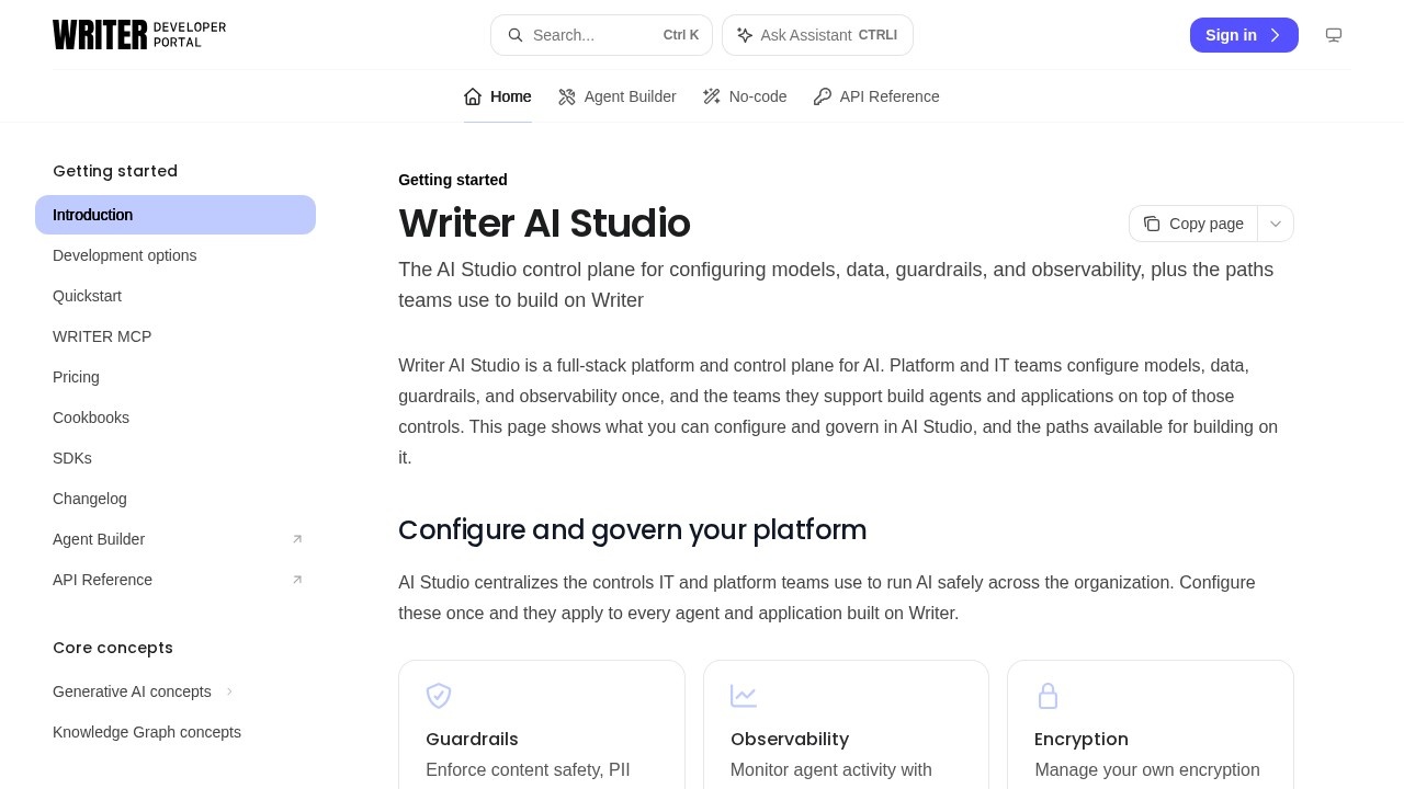 Writer API