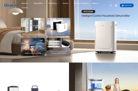 Ningbo Deye Technology Co., Ltd. – Manufacturer of Solar Inverters, ESS Batteries, Air Conditioners & Dehumidifiers