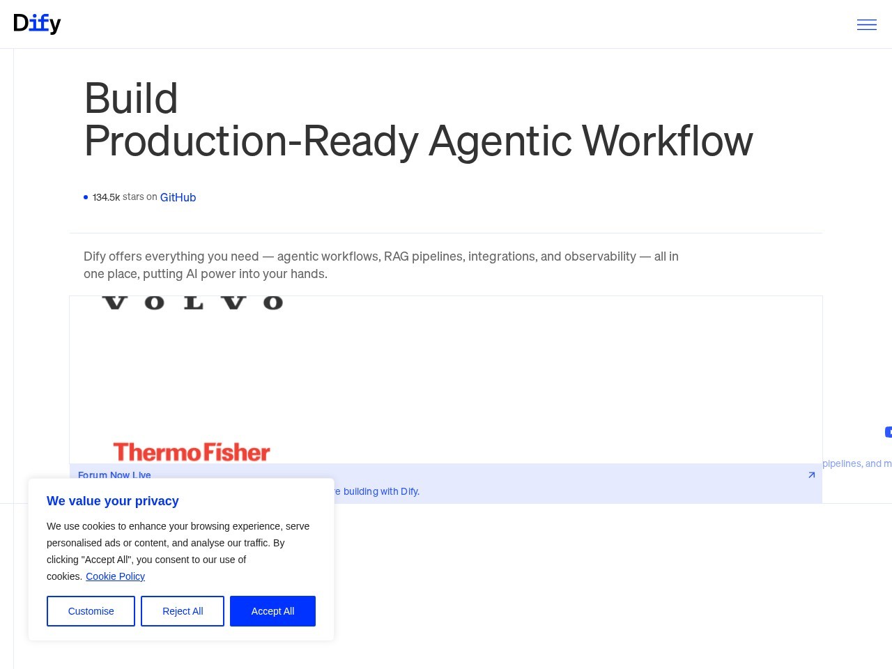 Dify – 开源 LLMOps 平台