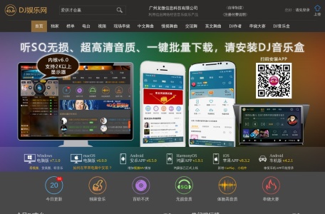 DJ娱乐网 100万首超高清DJ舞曲带你嗨