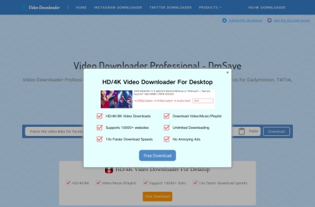 视频下载专业版 – DmSave