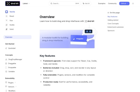 dndkit-我爱网址导航