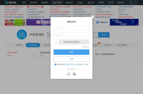 IP反查域名