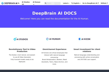 DeepBrain AI DOCS