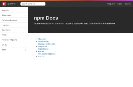 npm Docs