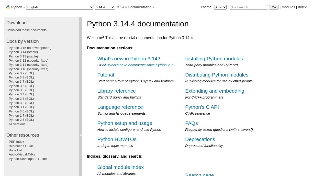 Python手册