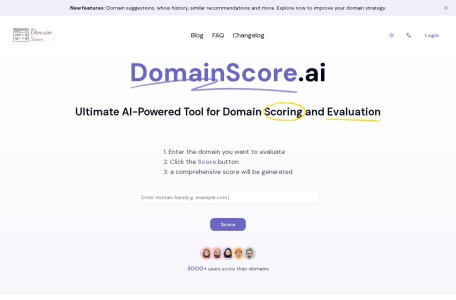 AI域名评分