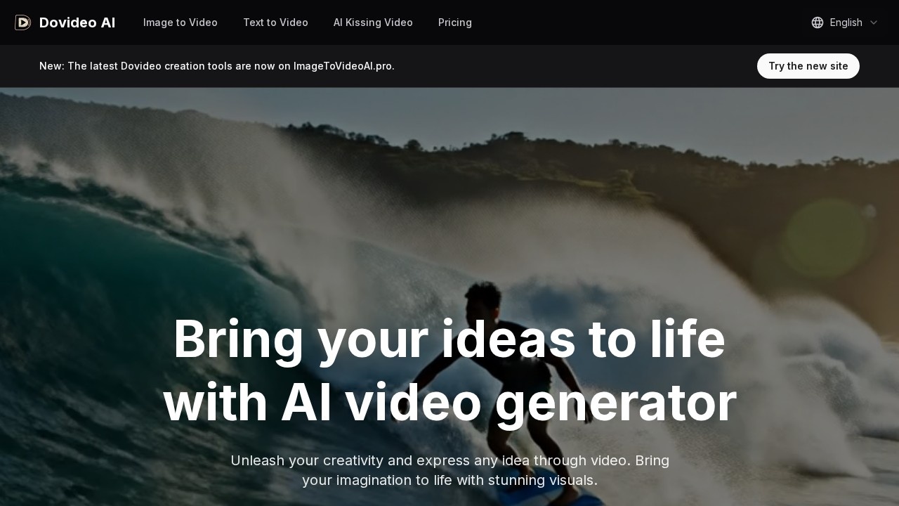 Dovideo AI 图片转视频生成器