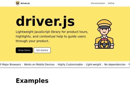 Driver.js-我爱网址导航