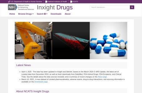 Inxight Drugs-NIH药物数据