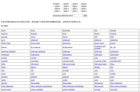 英汉双解词典
